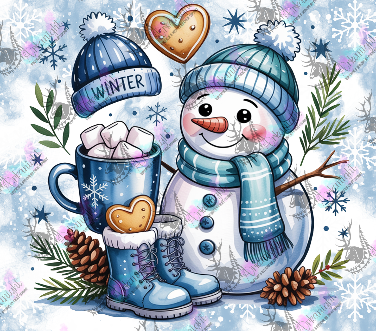 Numérique - Collection Hiver & Noël  2025 - Vibes d'hiver