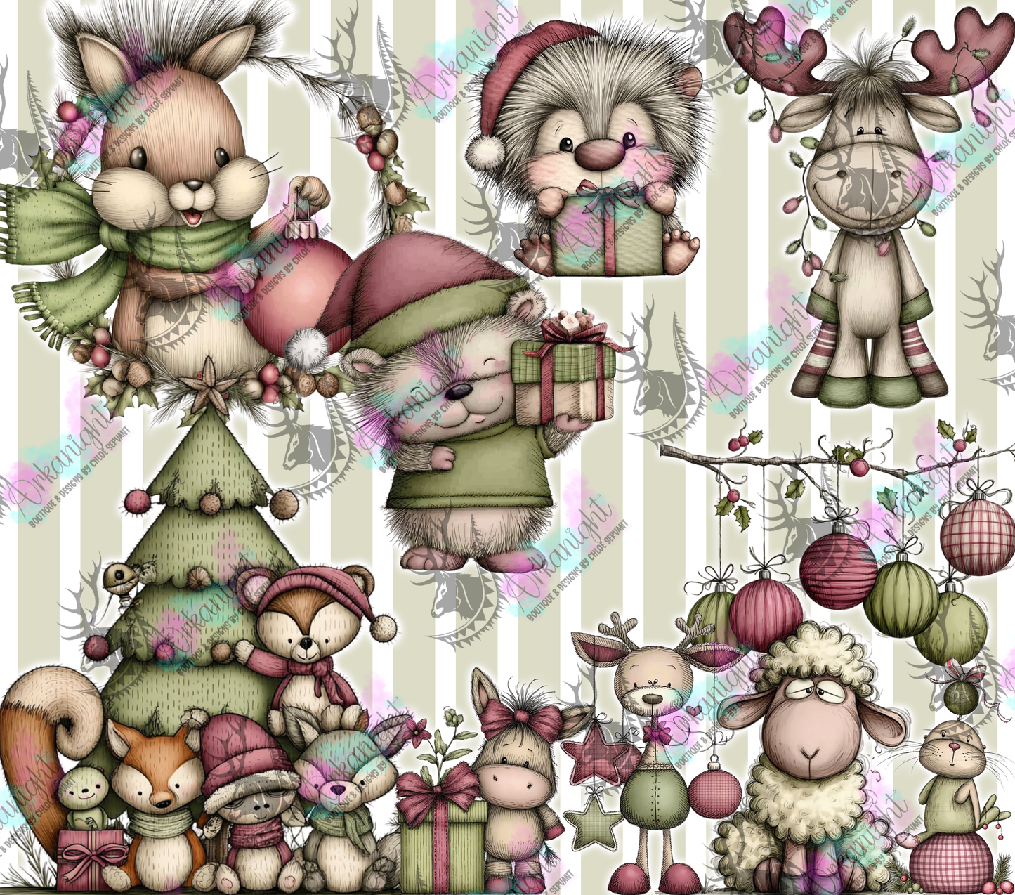 Numérique - Collection Hiver & Noël 2025 Vintage - 04