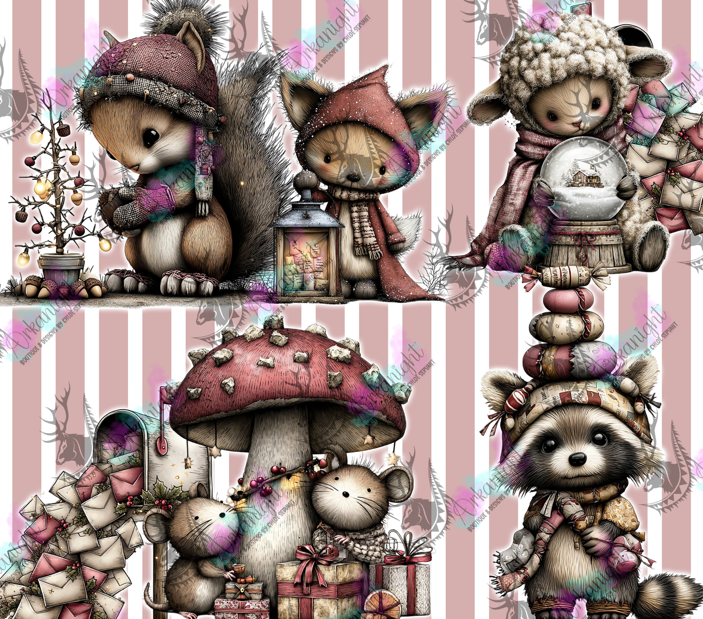 Numérique - Collection Hiver & Noël 2025 Vintage - 03