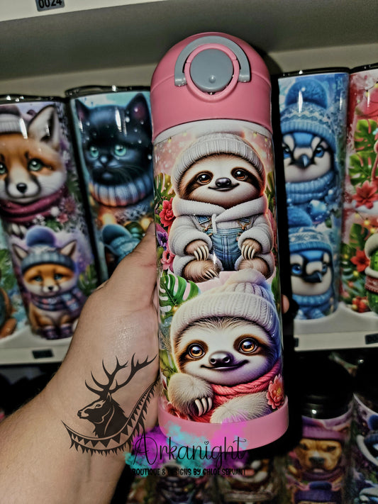 Gourde pour enfant - Sur Commande - Paresseux d'hiver