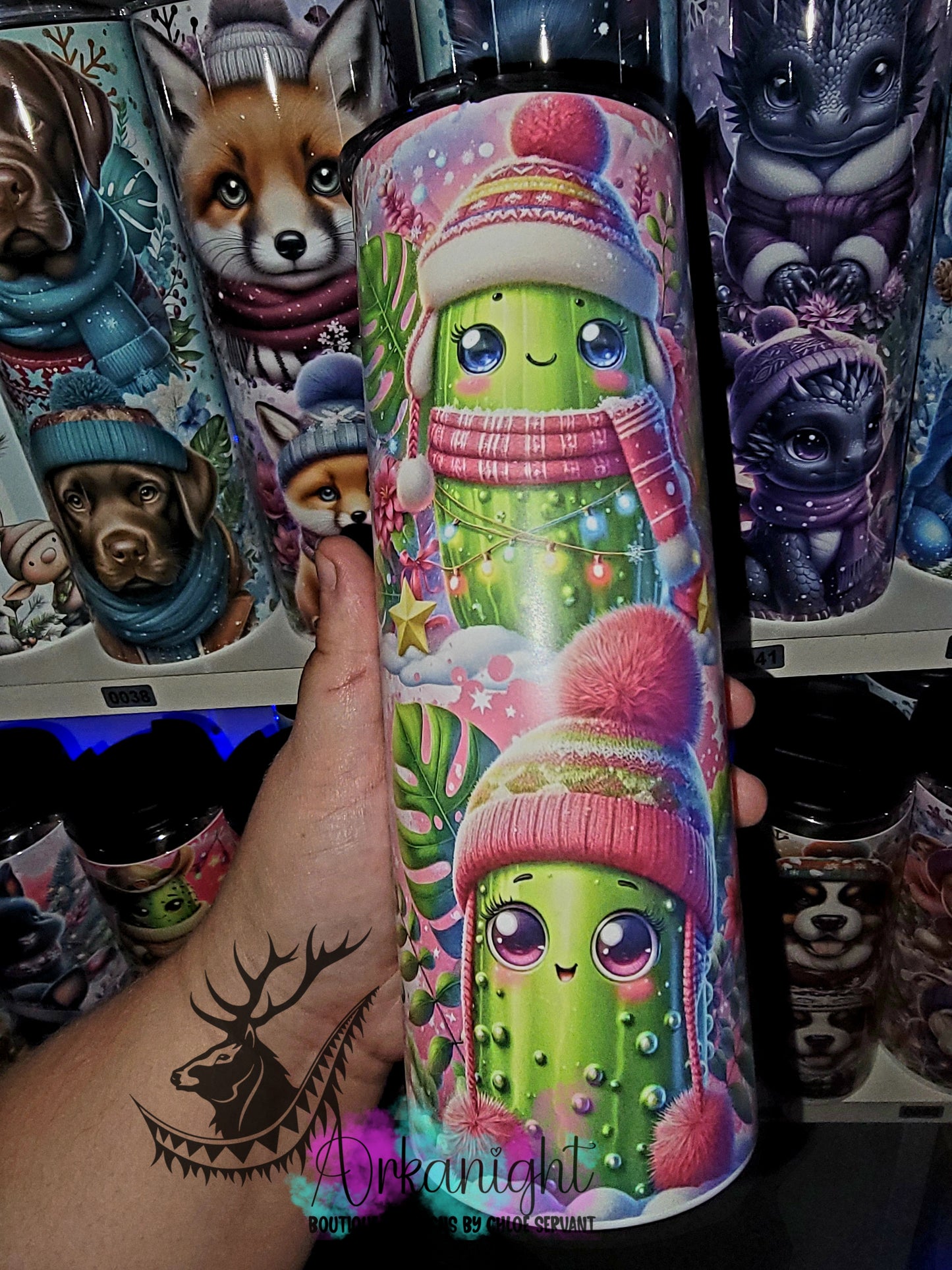 Numérique - Collection Hiver & Noël  2025 - Cornichons Roses