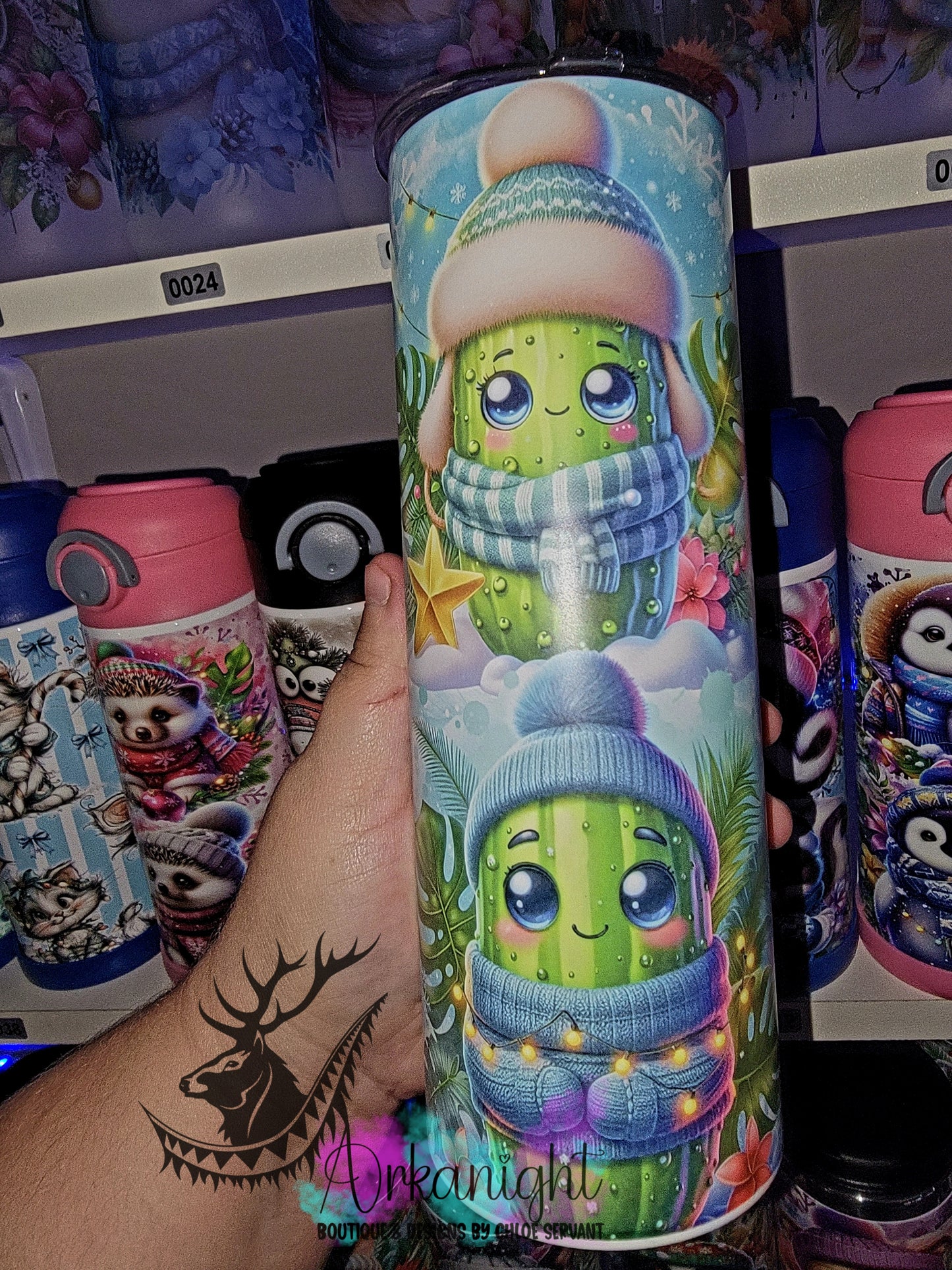 Numérique - Collection Hiver & Noël  2025 - Cornichons Turquoise