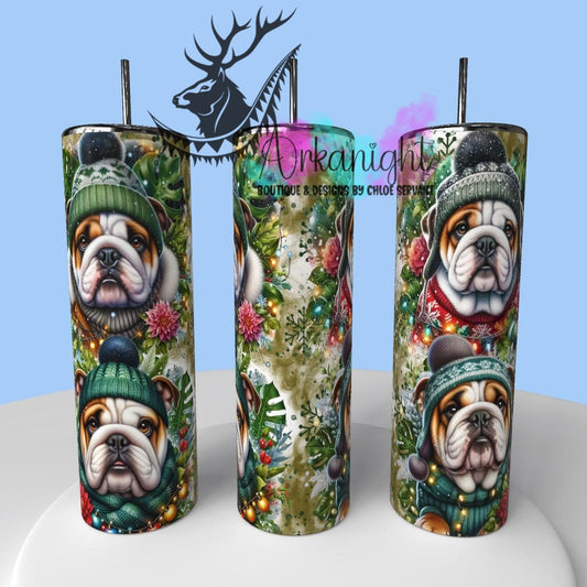 Gourde sur commande - Collection Hiver & Monstera 2025 - Bulldog Anglais