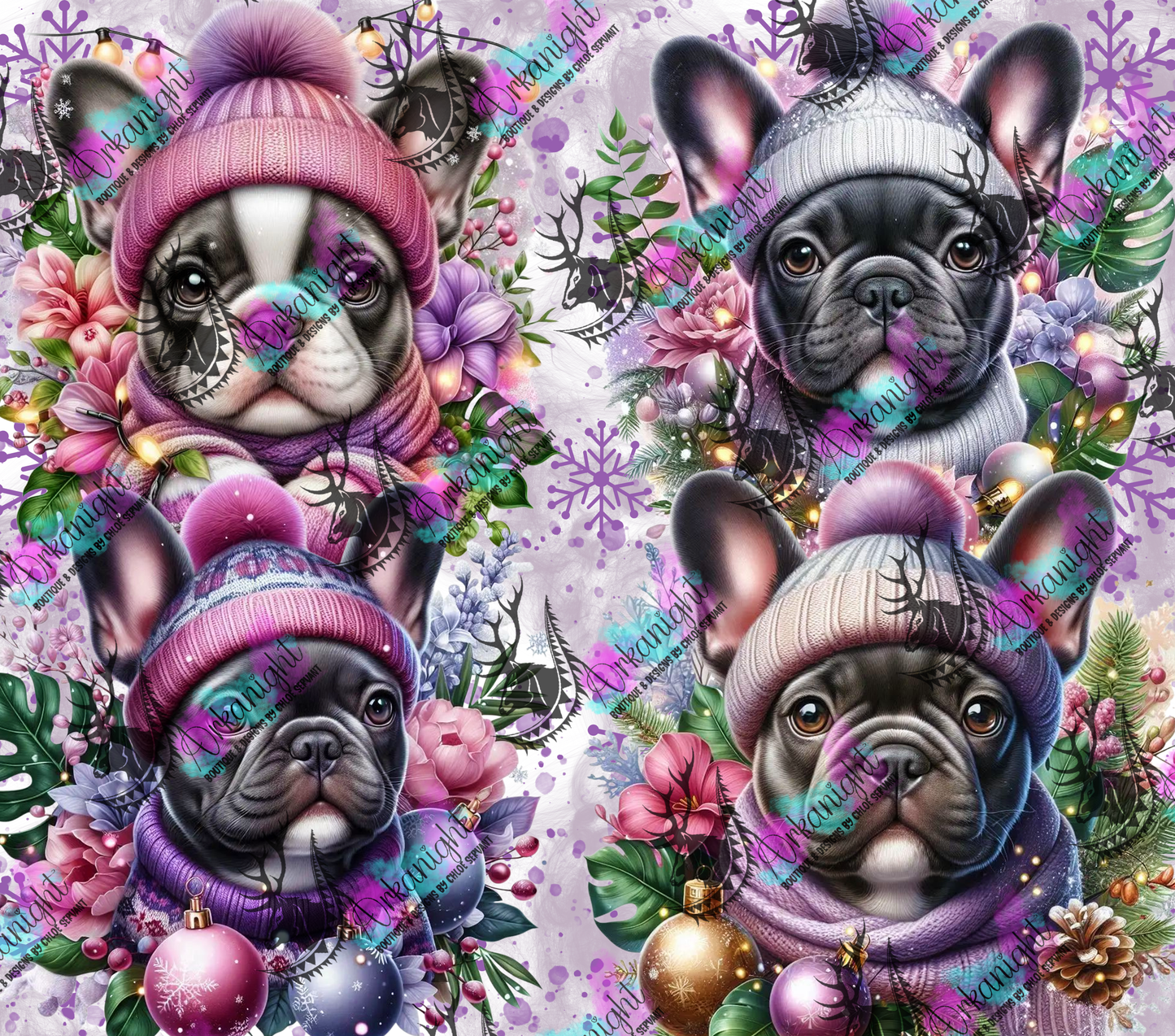 Numérique - Collection Hiver, Monstera & Chien 2025 - Frenchie