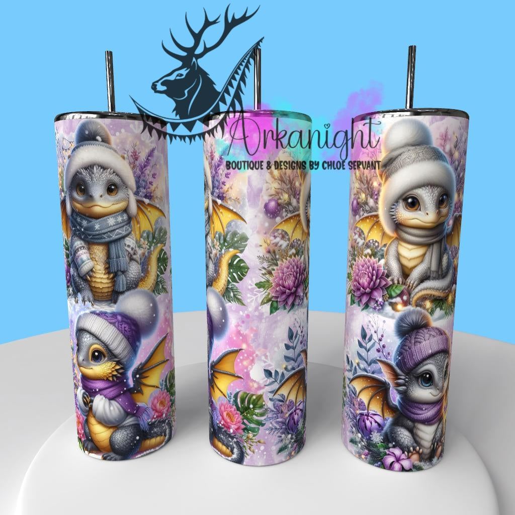 Numérique - Collection Hiver, Monstera & Dragon 2025 - Gris, Jaune & Mauve