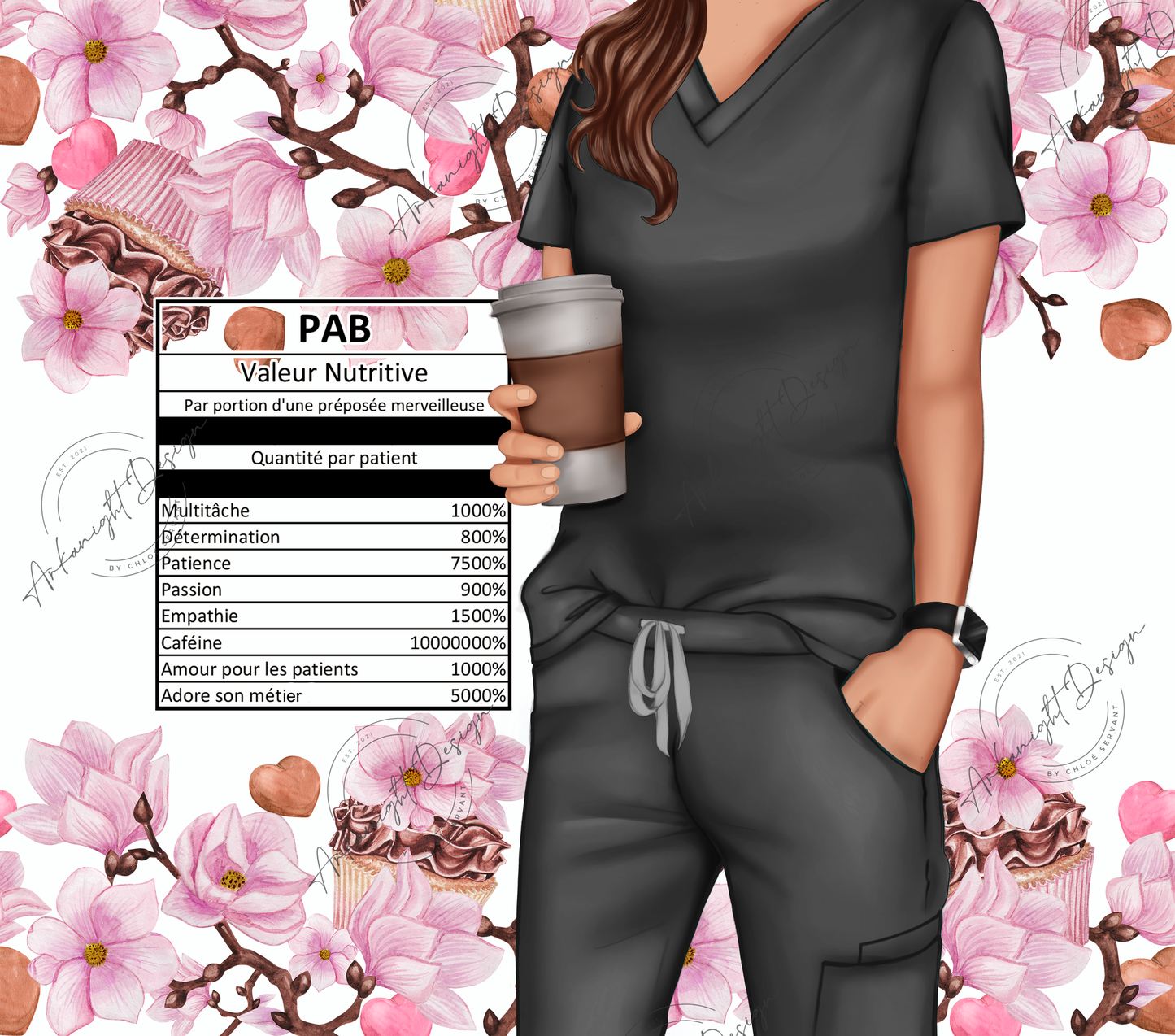 PAB 2.0.3-Femme Blanche-Brune