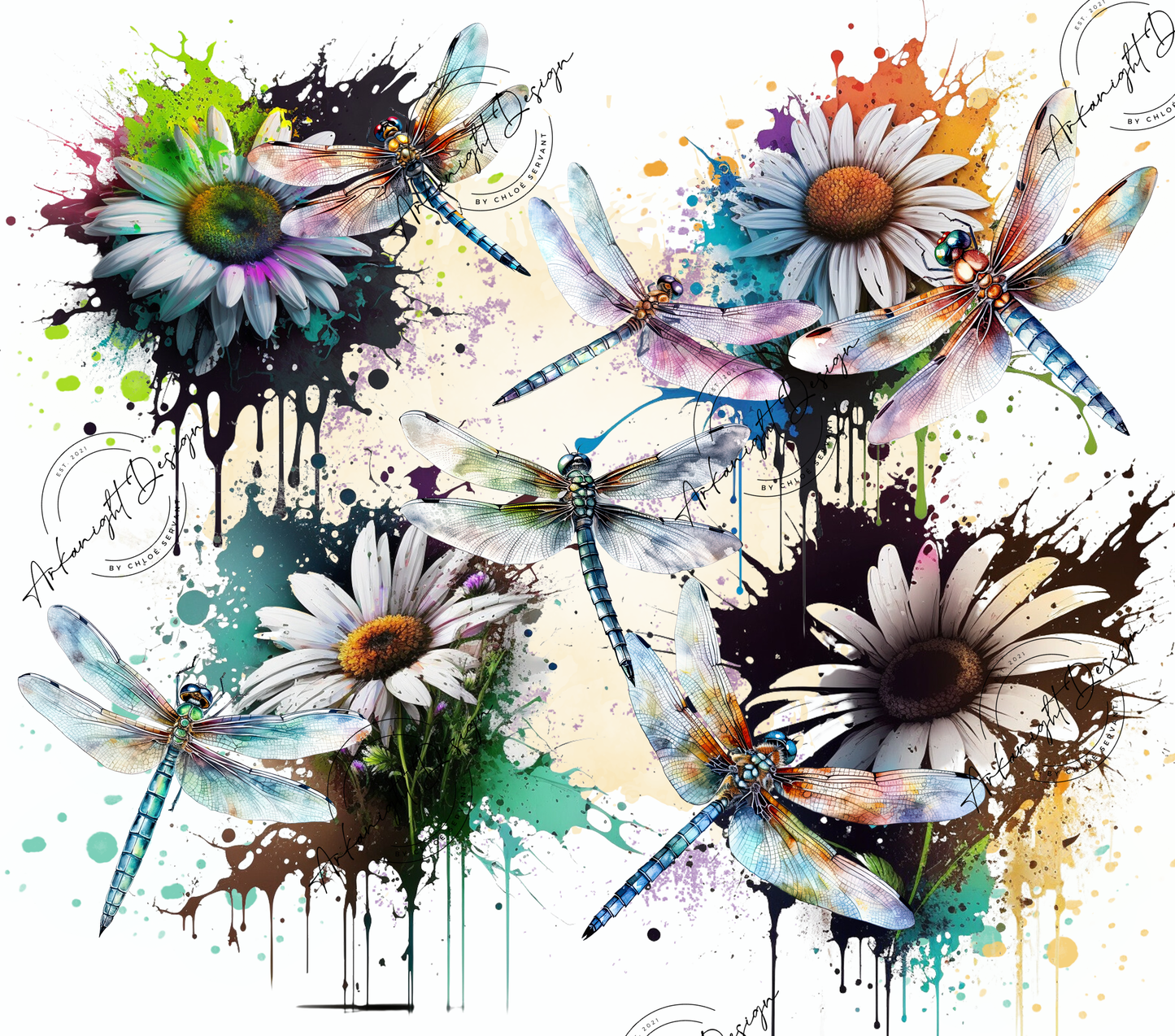 Promo Watercolor - 8 designs numériques