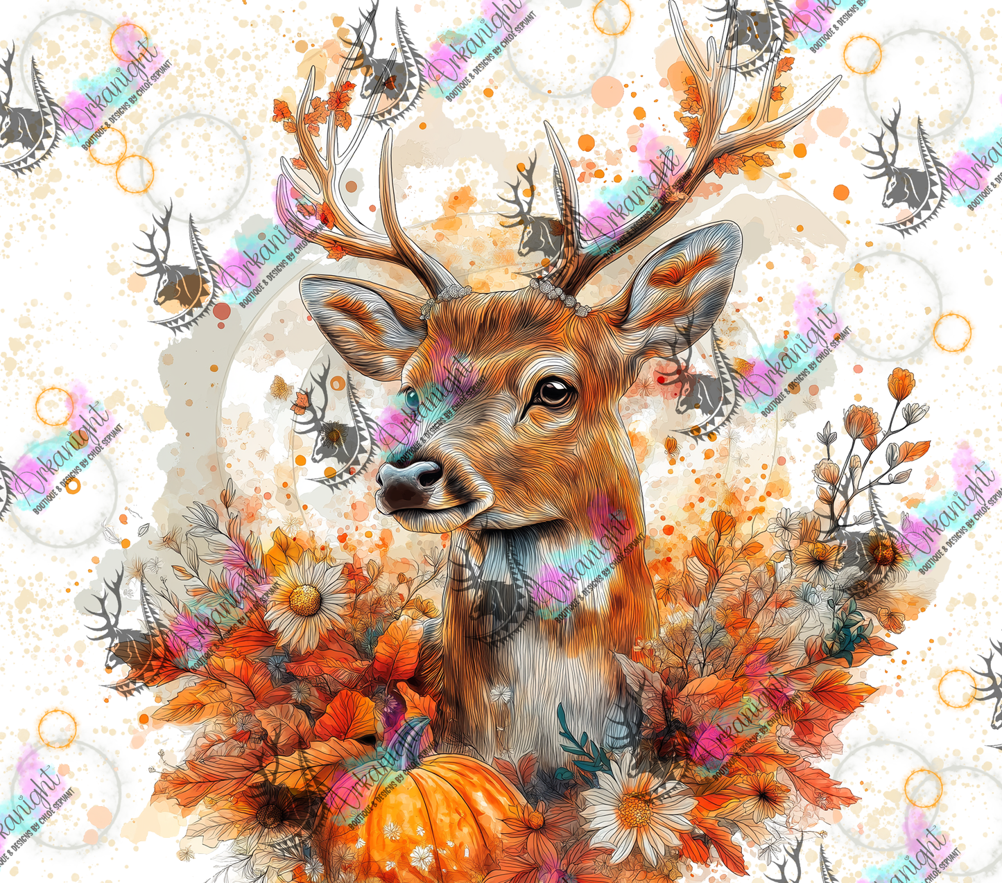 Numérique - Autumn 2024 - Watercolor Deer - 02