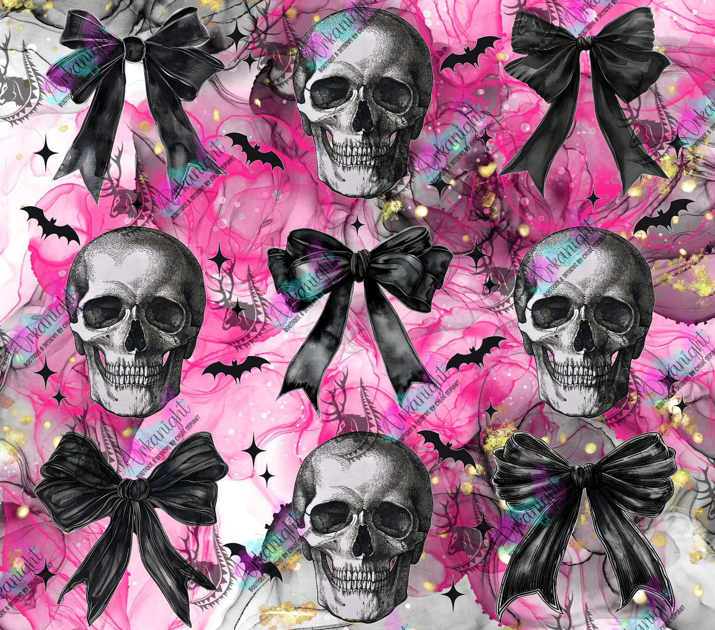 Numérique - Autumn 2024 - Black Skull and Bows