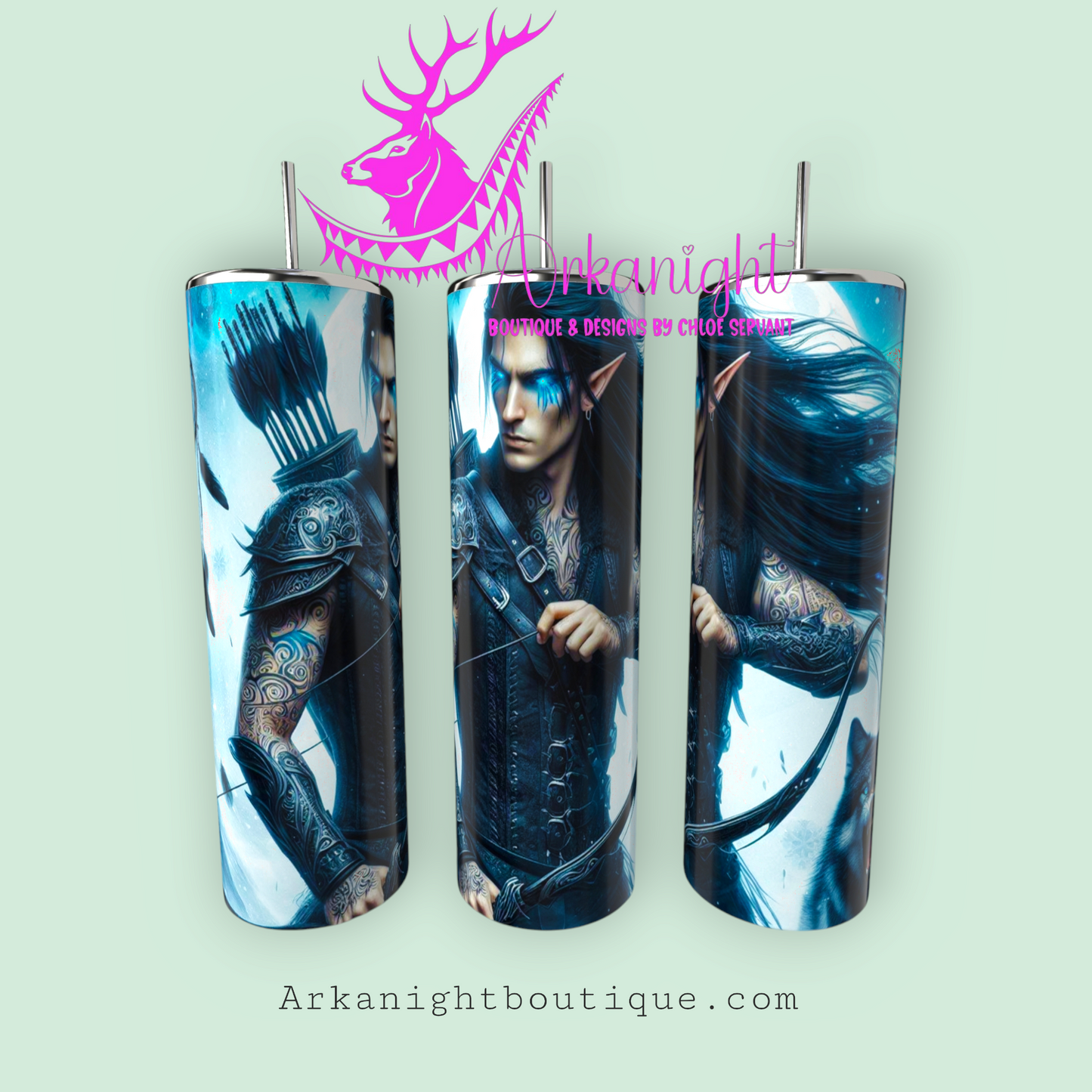 Gourde sur commande - Collection Elfiques - 20