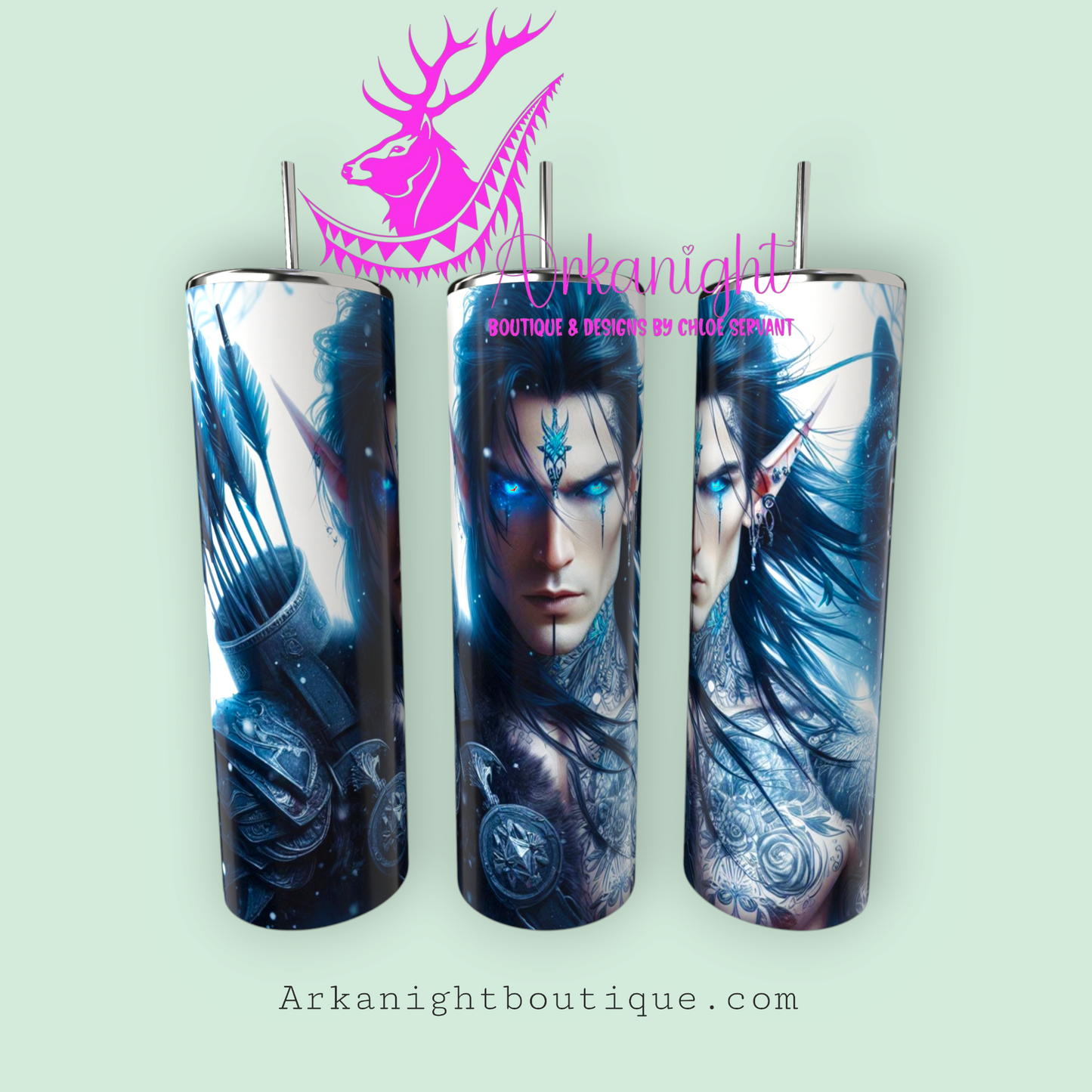 Gourde sur commande - Collection Elfiques - 13