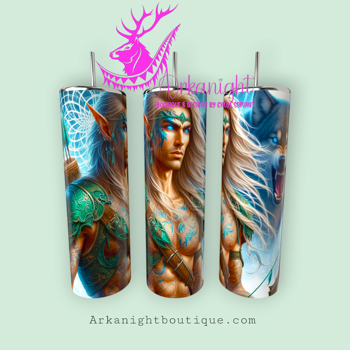 Gourde sur commande - Collection Elfiques - 10