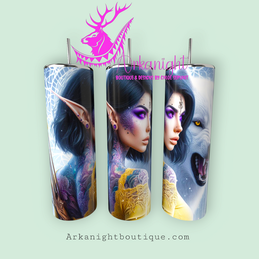 Gourde sur commande - Collection Elfiques - 01