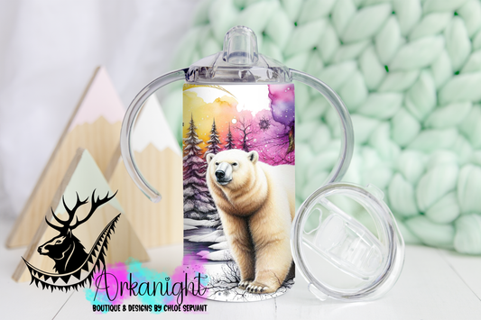 Gourde - Biberon Évolutif sur commande - Hiver 2024 - Artic     Polar Bear - 02