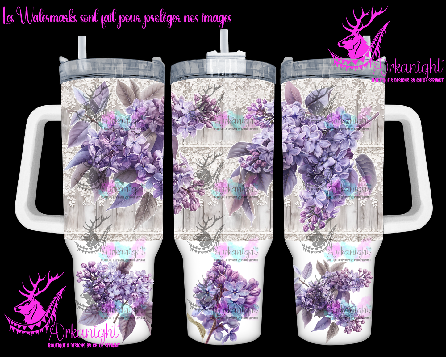 Numérique 40 oz - Lilac and Lace