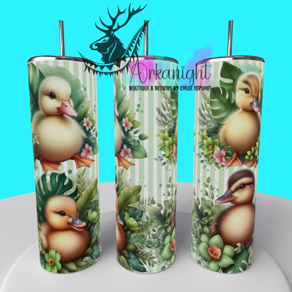 Gourde sur commande - Collection Monstera & Animals 2025 - Baby Duck