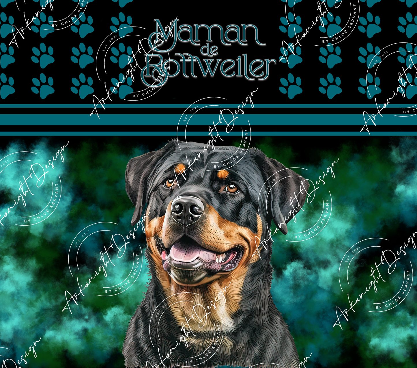 Maman de Rottweiler