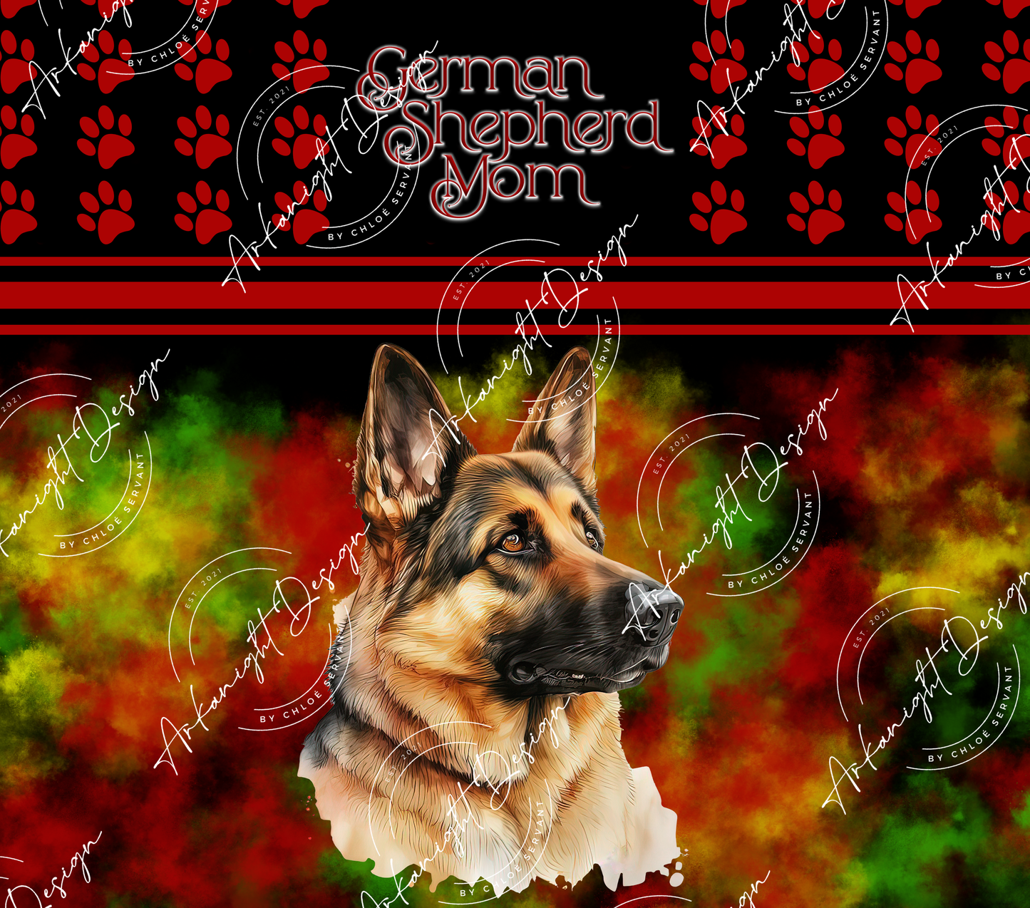 German Shepherd Mom