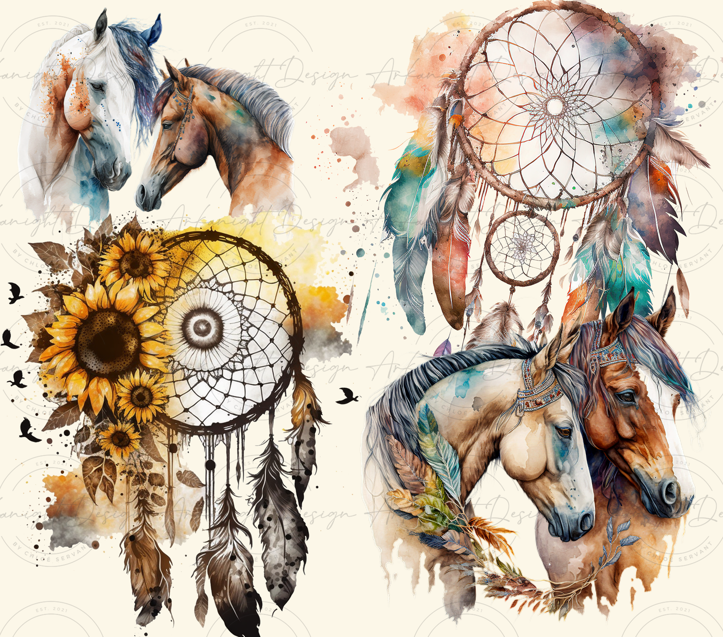 Boho Horses