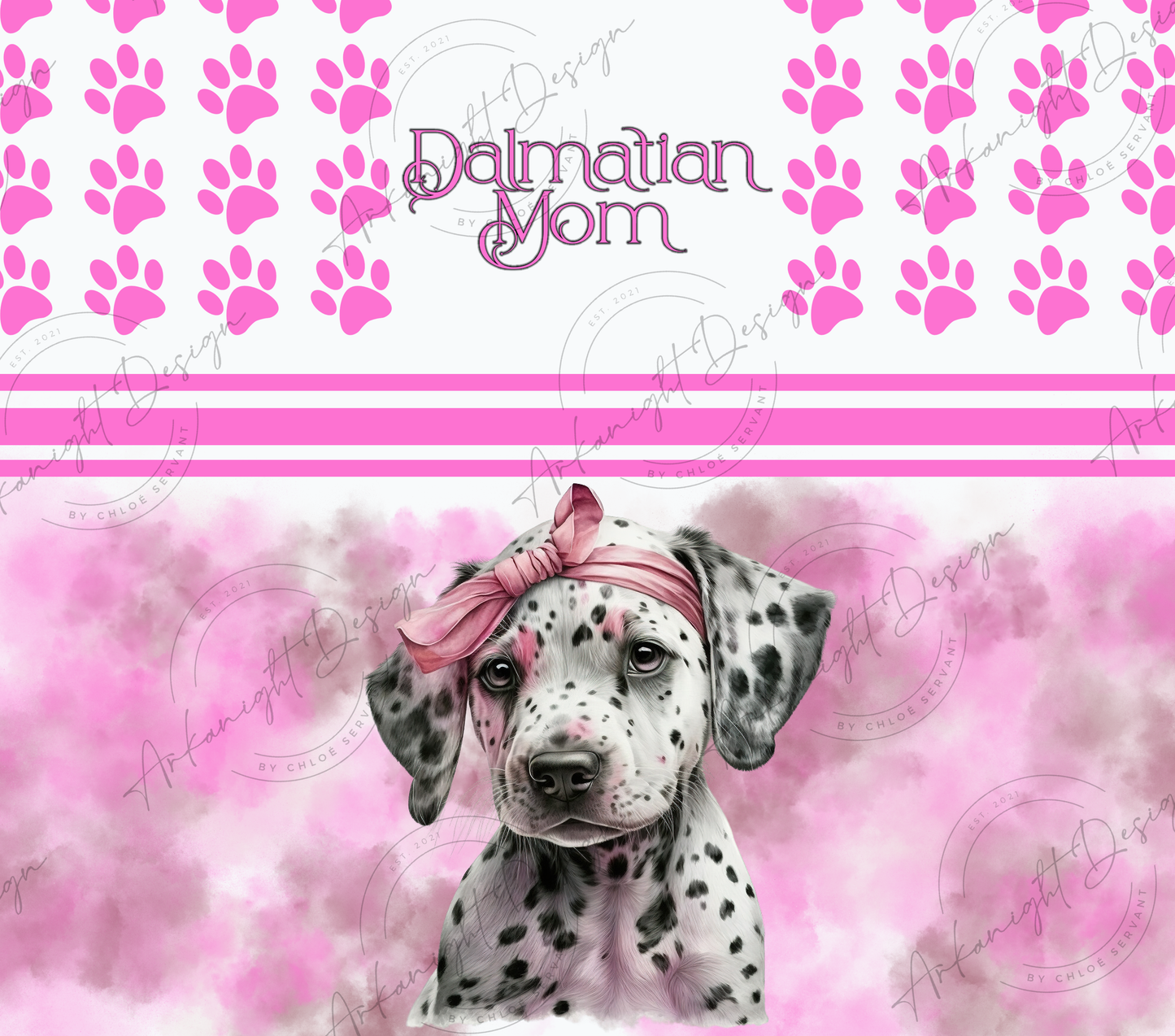 Dalmatian mom