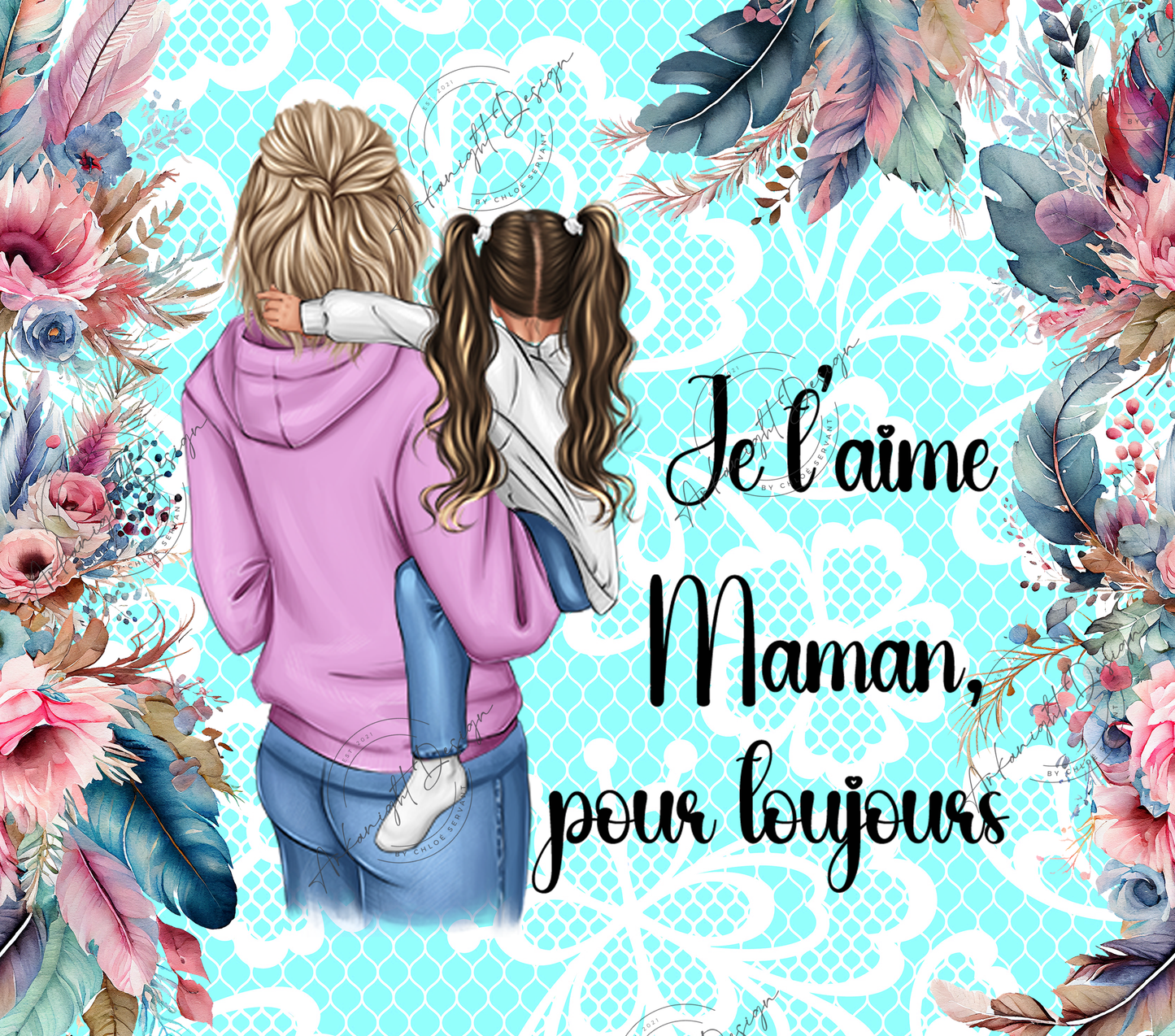 Je t'aime maman , pour toujours