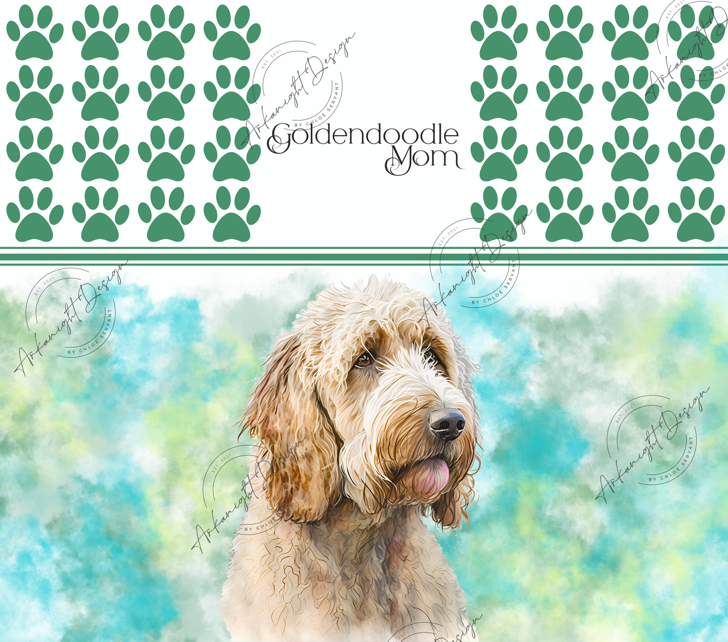 Goldendoodle - Pale blond