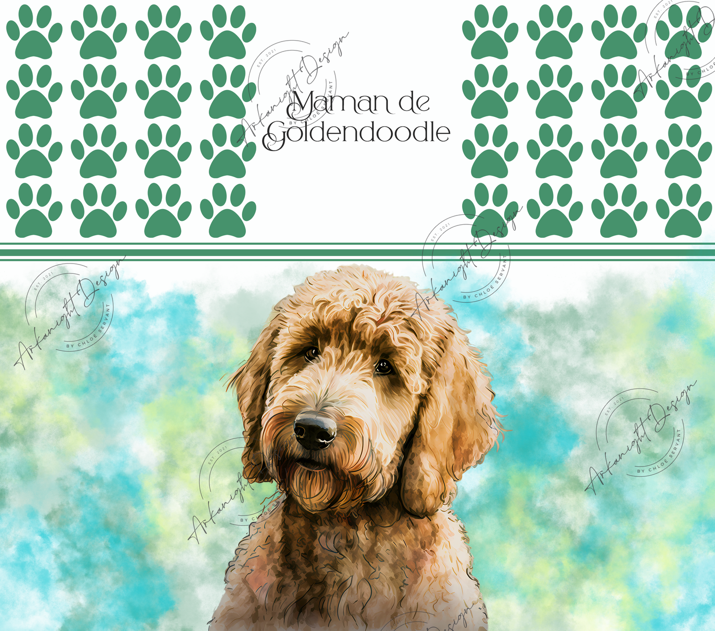 Maman de Goldendoodle - Roux