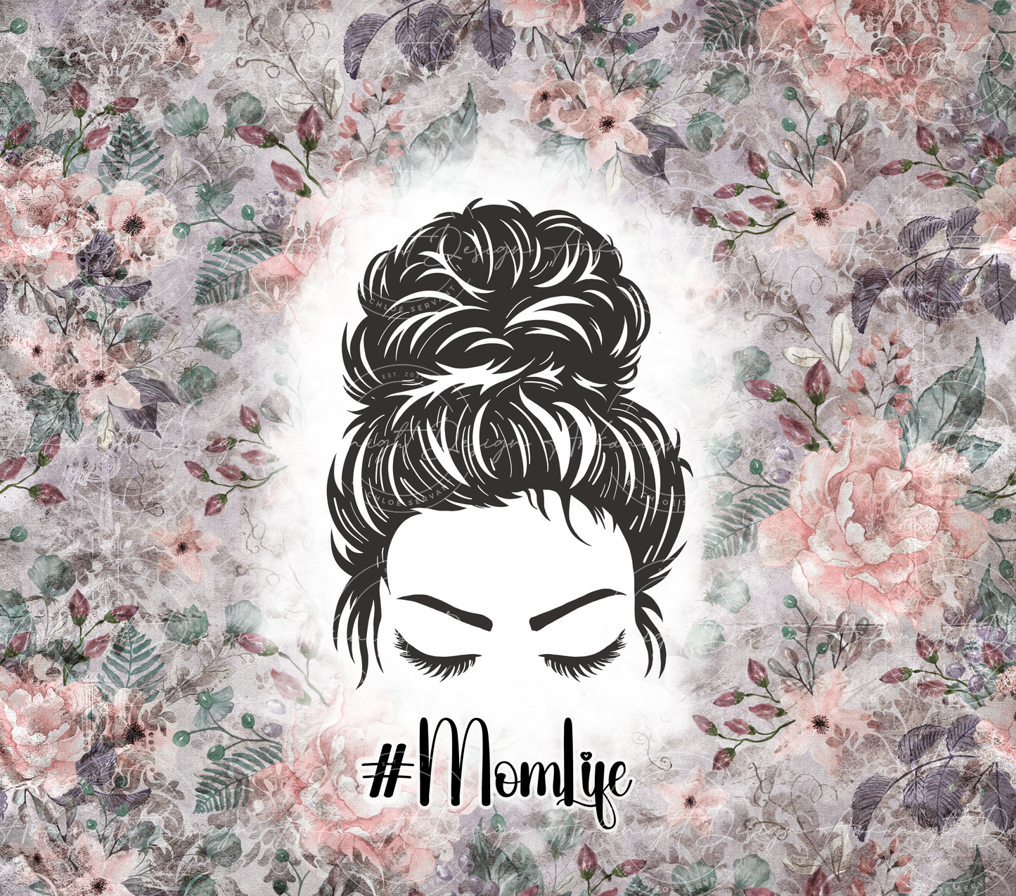 Momlife - vintage Flower