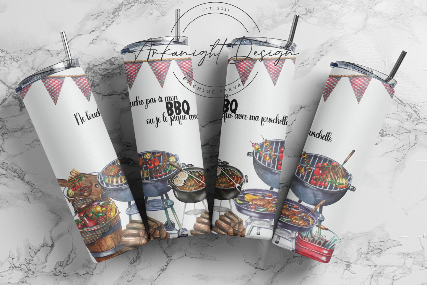 Mon BBQ - ou je te pique avec ma fourchette